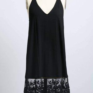 Racerback Slip with Lace Trim
